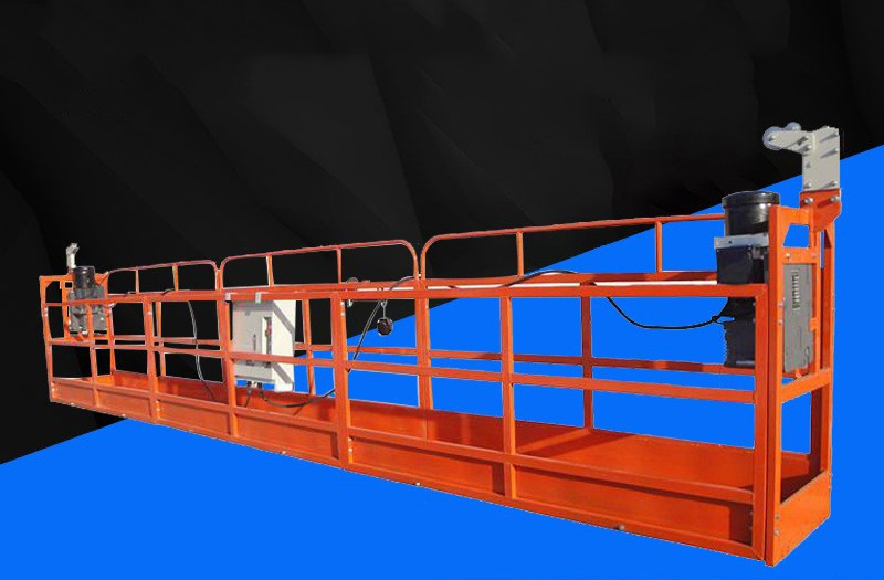 Electric Hanging Basket for High-Altitude Work in Exterior Wall Construction