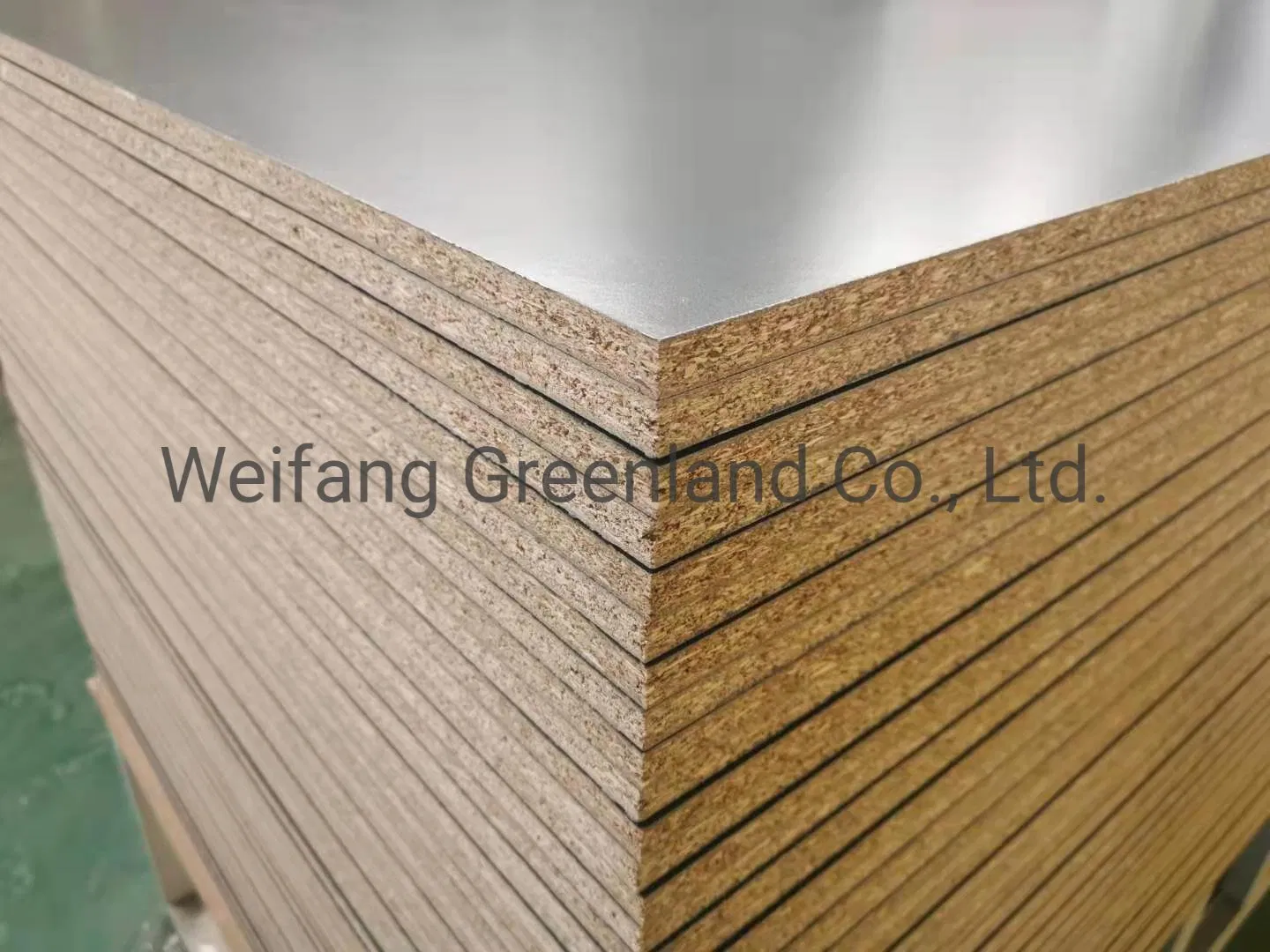 16mm Laminated Chipboard with E1, E2, E0 Grade