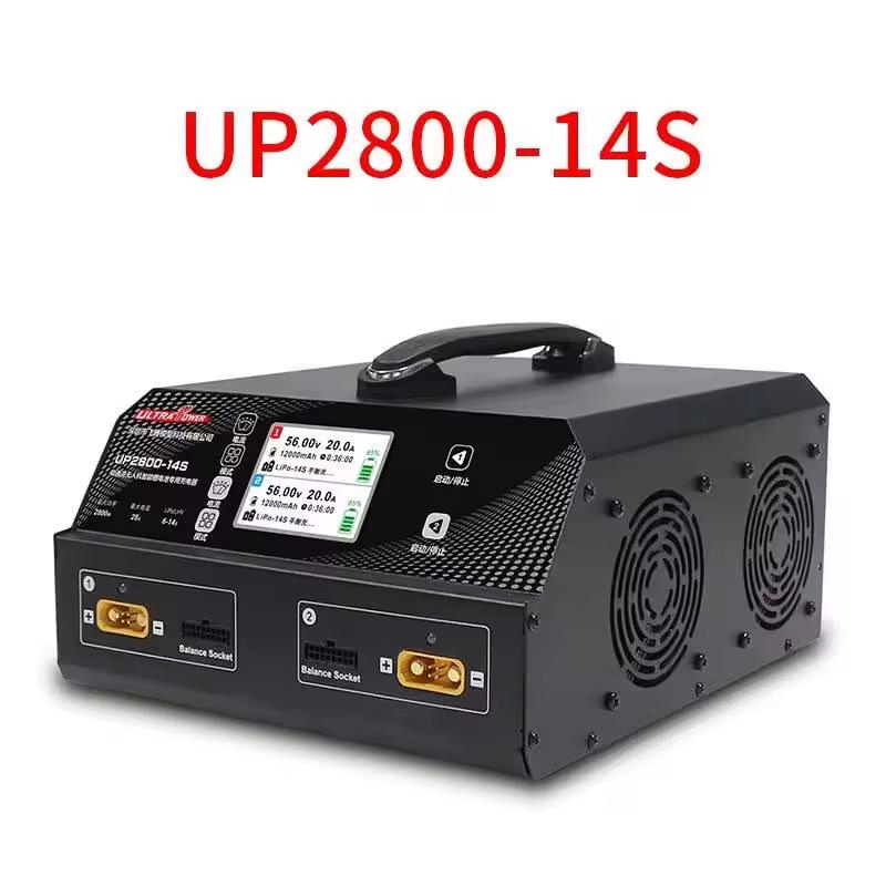 Up2800 6-14s Lipo Lihv Battery Fast Balance Charger for Uav Drone