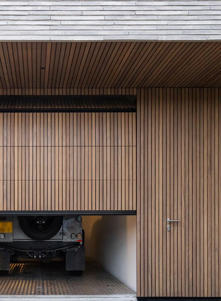 Architectural Customized Flush Mount Garage Door