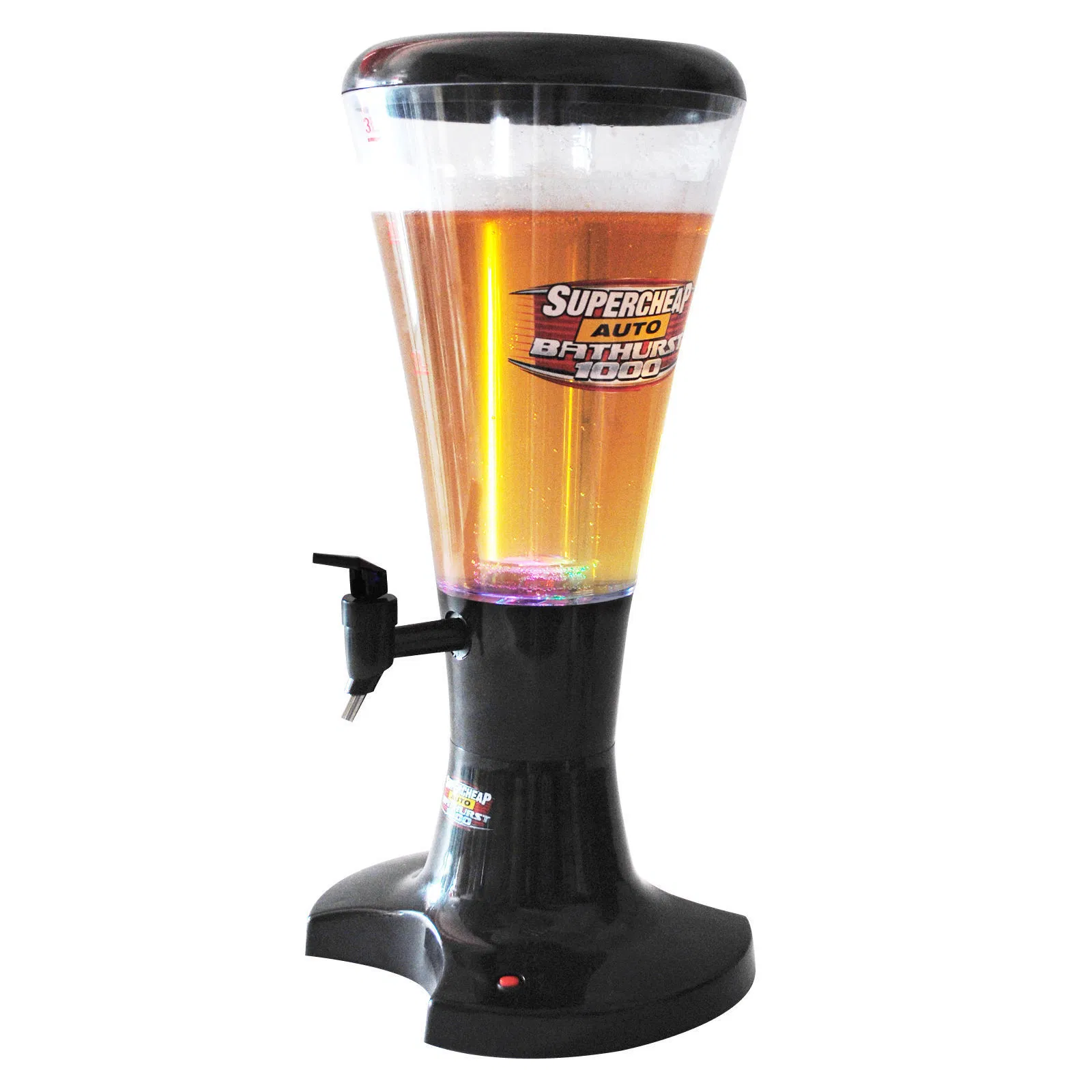 Draft Beer Tower 3L Tabletop Drink Dispenser with Tap for Modelo Grolsch