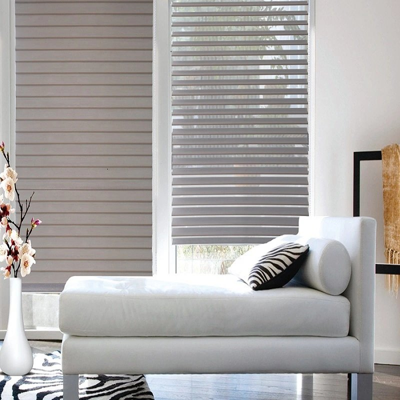 Sisheng Factory Price Blackout Shangrila Blinds with Intelligent Control for Indoor