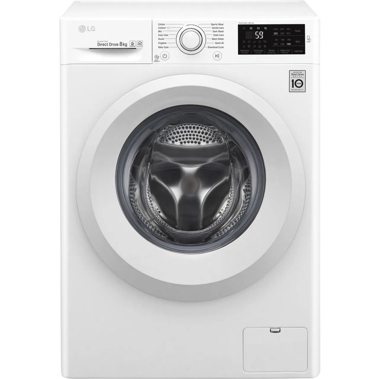 Washing Machine 6.0kg Fully Automatic Design Front Loading Washing Machine