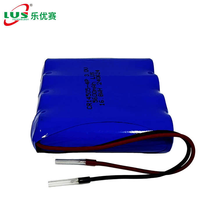 Litium Battery Cr14505-4p 5600mAh 3.0 Volt Limno2 Battery AA Battery 3V Lithium Manganese Battery Cr14505 Primary Battery Pack OEM