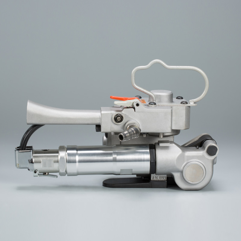 Пневматический инструмент для стяжки PET/PP лентой