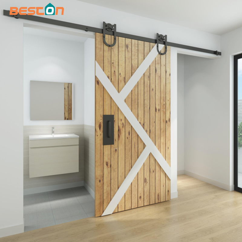 Stable Smoothly and Quietly Standard 6FT 6.6FT Sliding Barn Door Hardware