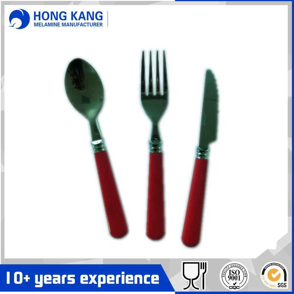 Stainless Steel Spoon with Plastic Handle