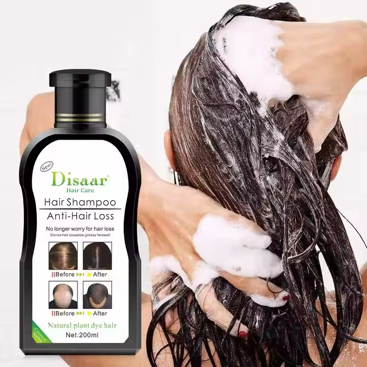 Natural Plant Hair Growth Shampoo Nourish Useful Hair Grow Shampoo