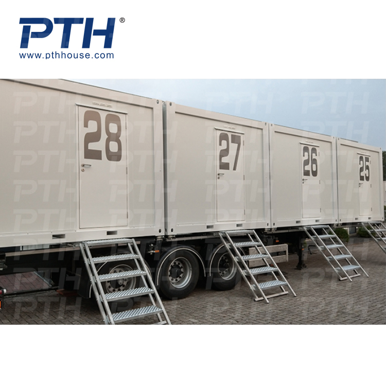 Customize Low Cost High Quality 20/40FT Prefabricated/Prefab/Modular/Movable Container House for Hospital/Portable Shipping /Office/Dormitory Labor Hotel
