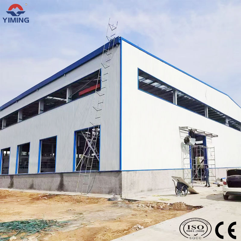 Industrial Prefab Steel Structure Workshop Metal Structure Construction