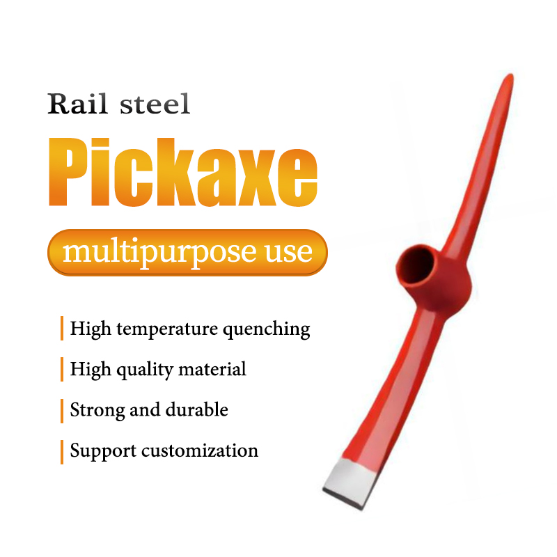 Root Crusher Double P404 Lightweight Mattock Steel Pickaxe for Camping