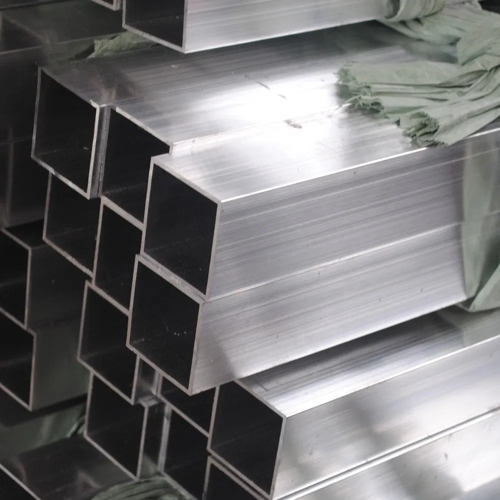China Aluminium Pipe Factory Supply OEM Aluminium Square Tubes and Pipes