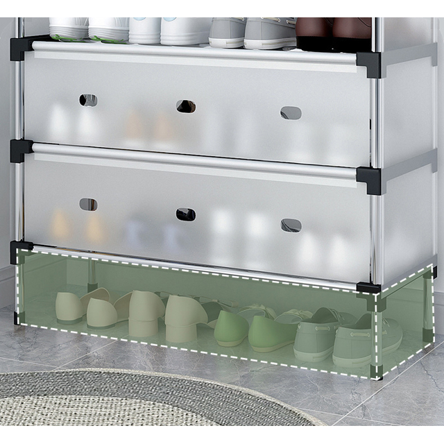 Dust Prevention Shelf Multi Layer Household Shoe Rack Shoe Storage Shelf