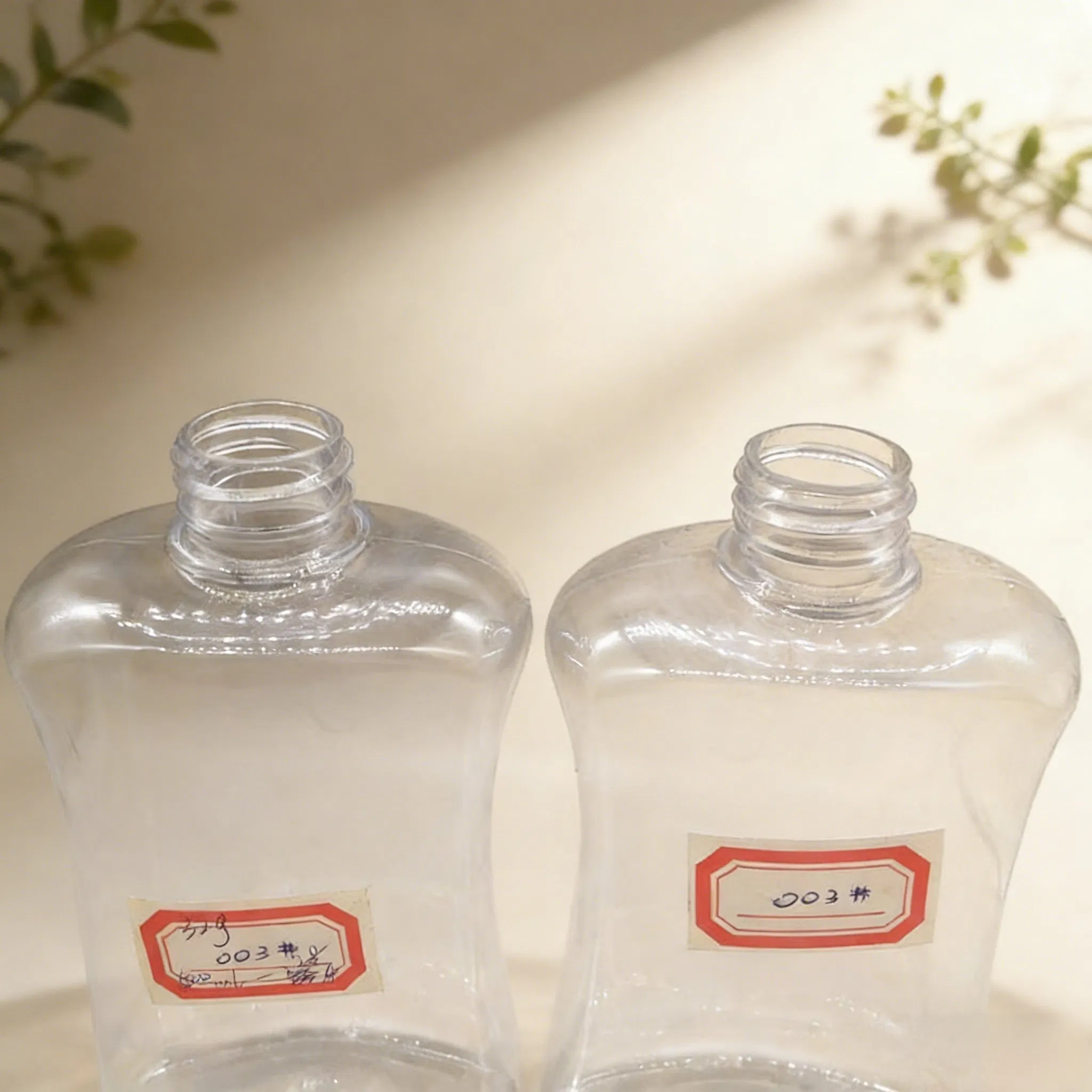 Transparent Underwear Panties Cleaning Fabric Softener Plastic Bottle for Liquid Laundry Detergent Empty Shampoo Bottle