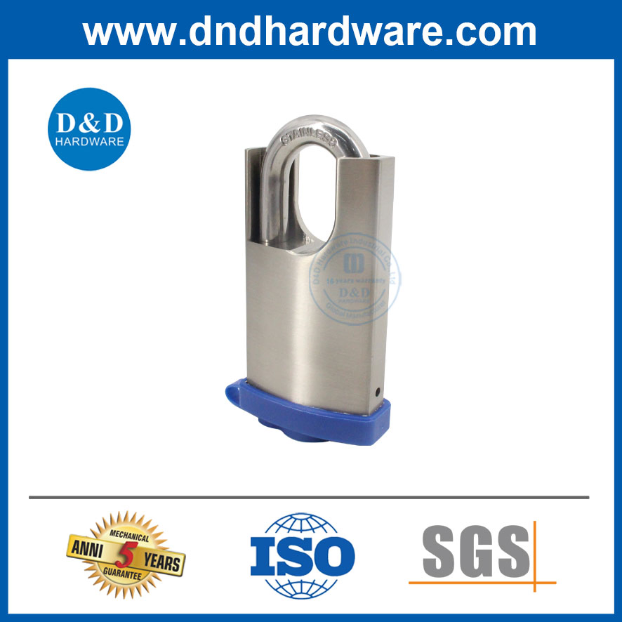 High Security Combination Fingerprint Intelligent Silver Padlock for Cabinet Locker