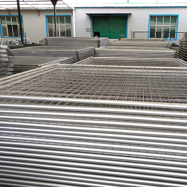 Circular Tube Temporary Fence Powder Coating