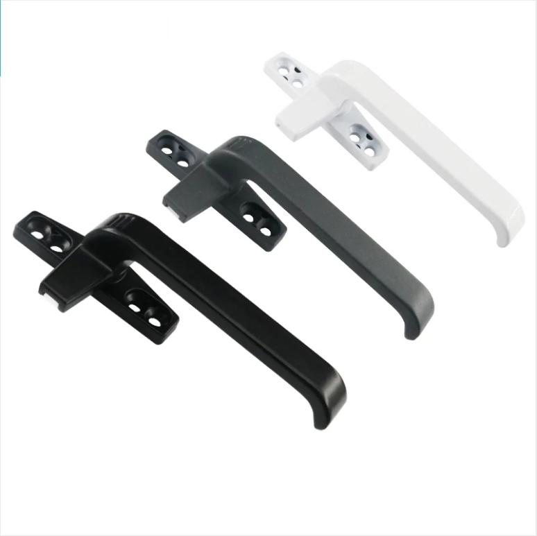 Aluminum Alloy Black Glass Handle Door Window Locks Handle