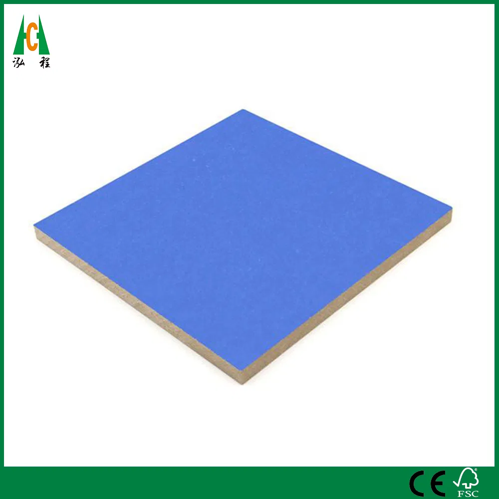 Embossed Melamine Plywood with Wood Grain Color