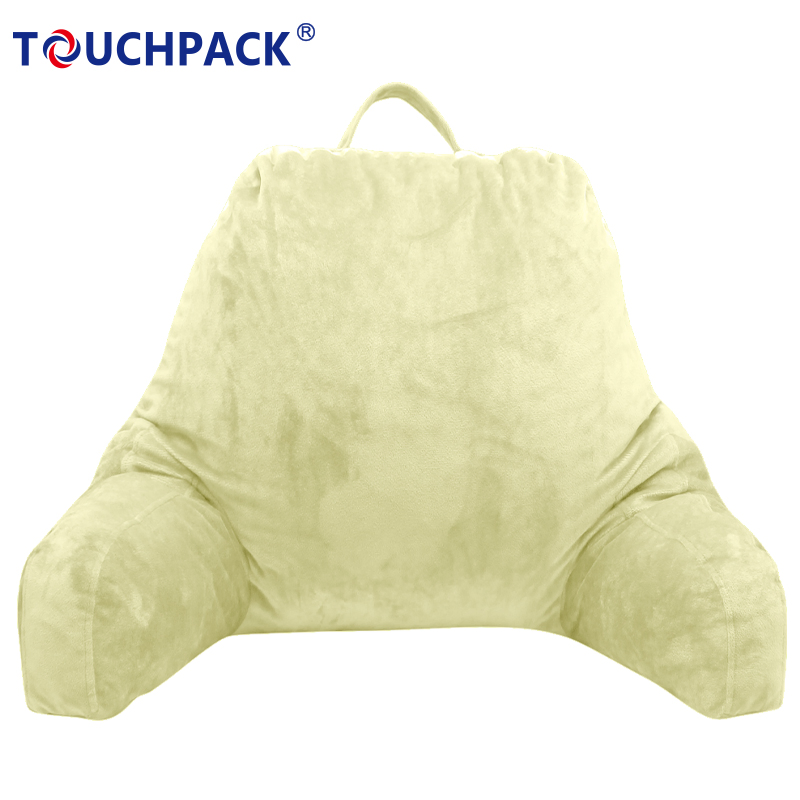 Big Backrest Reading Bed Rest Pillow with Arms