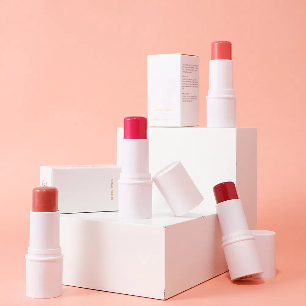 FDA Cosmetics Factory Blusher Stick Makeup OEM Stick Contour Blush Maquillaje