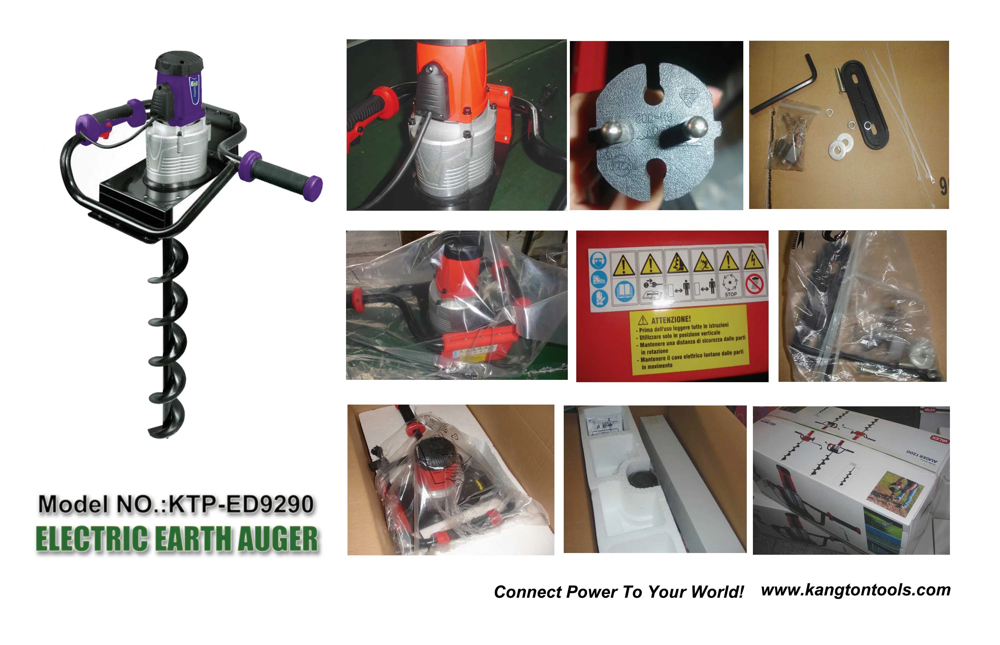 Kangton Electric Earth Drilling Machine