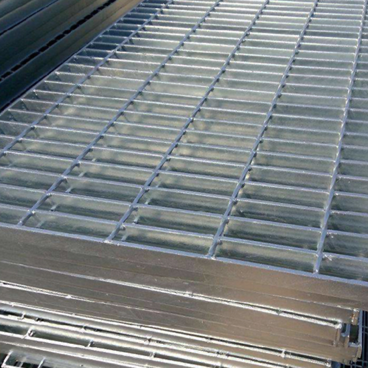 Customized Durable Galvanized Steel Drain Cover Office Building Floor Drain Grate Plate Mesh Steel Grating for Drainage Cover
