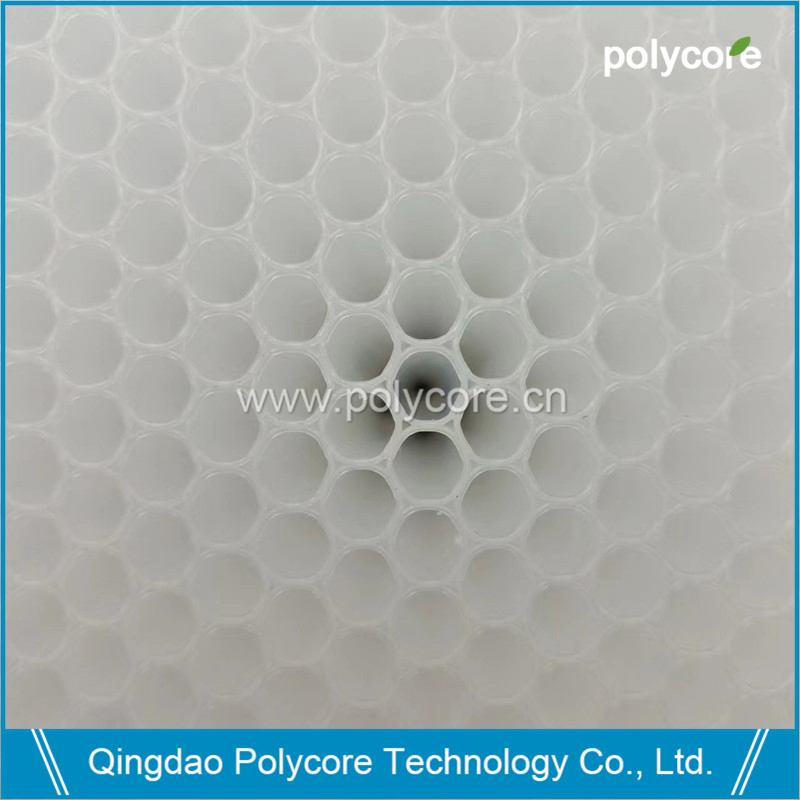 Filter Element Parts Plastic PP Honeycomb Core