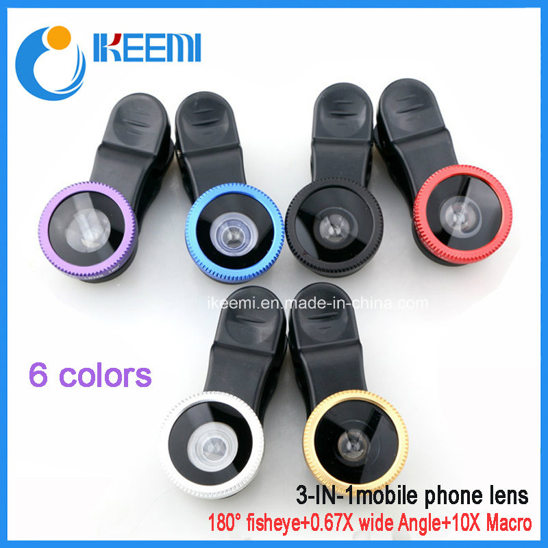 Camera Lens 3 in 1 Phone Camera Lens Kits