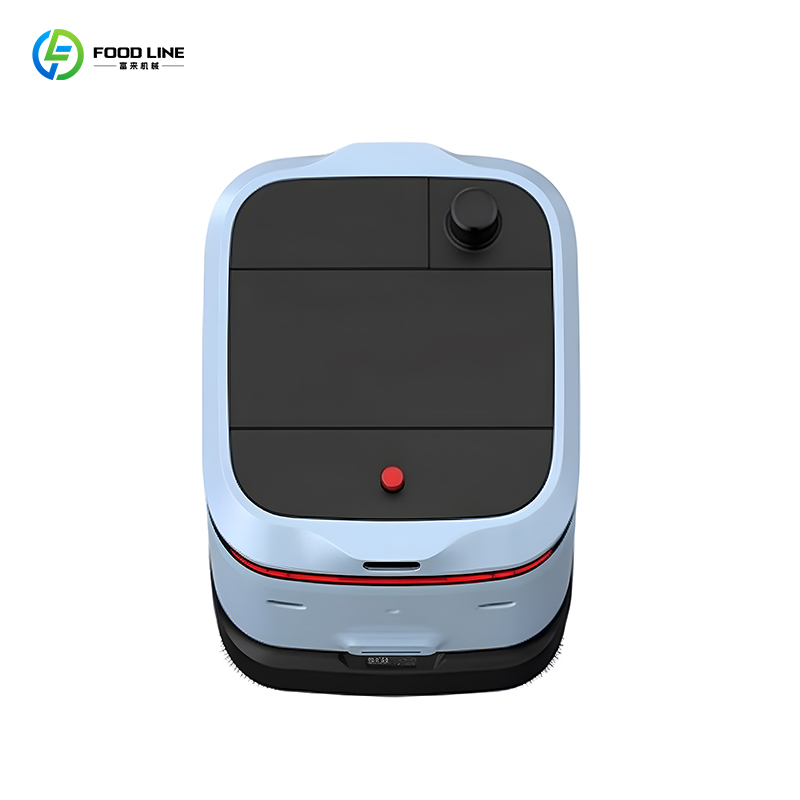 Autonomous Commercial Scrubs Sweeps Vacuums Dusts Floors Efficiently Robot: