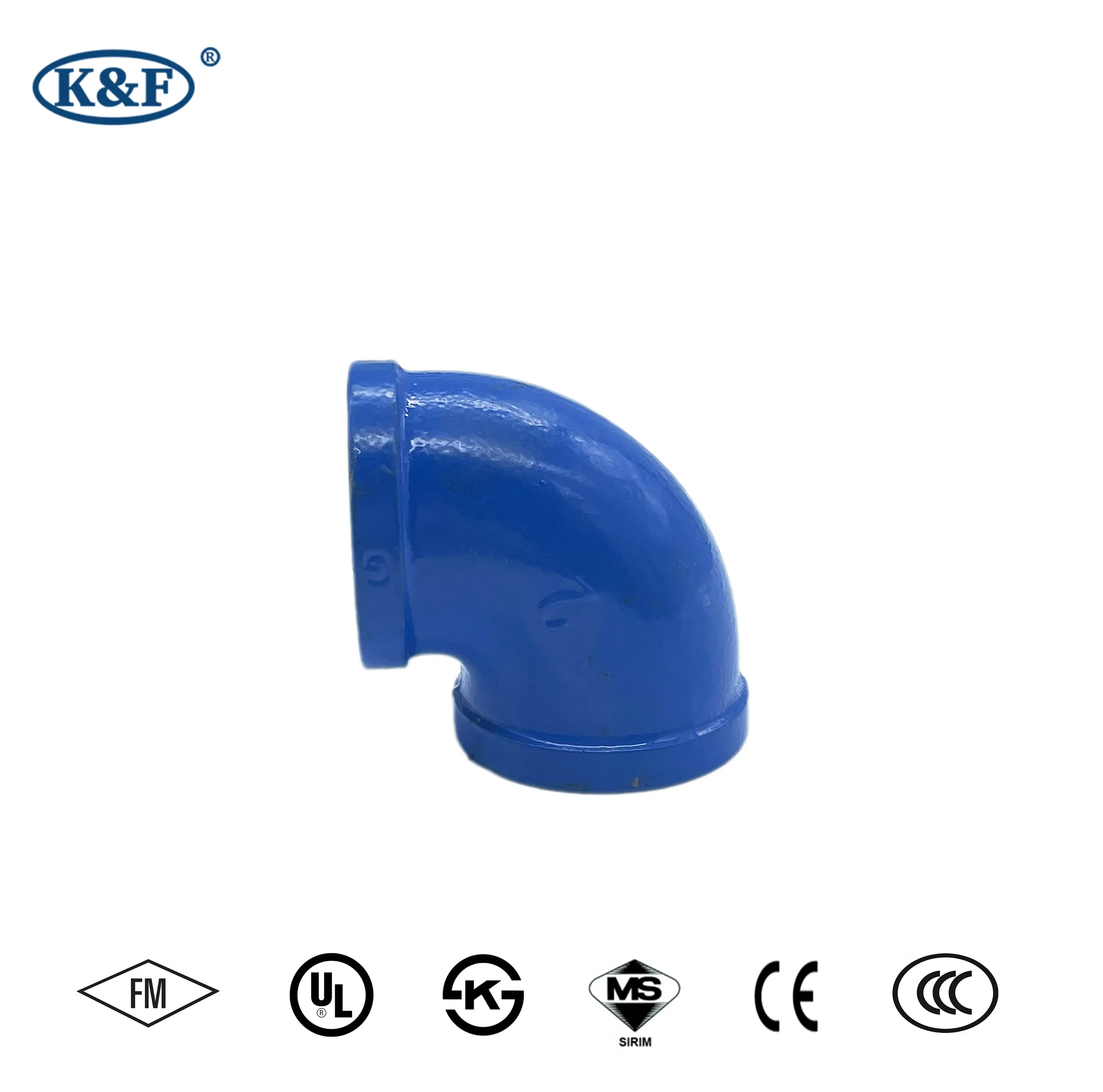 Kanaifu Malleable Iron Pipe Fitting Elbow for Fire System