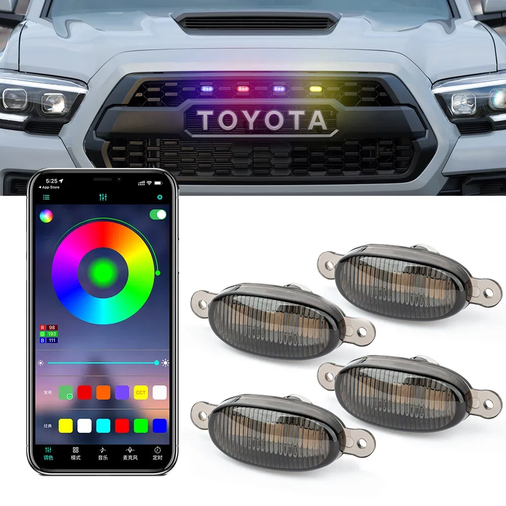 Светодиодная лента BKR RGB для решетки радиатора, 12В