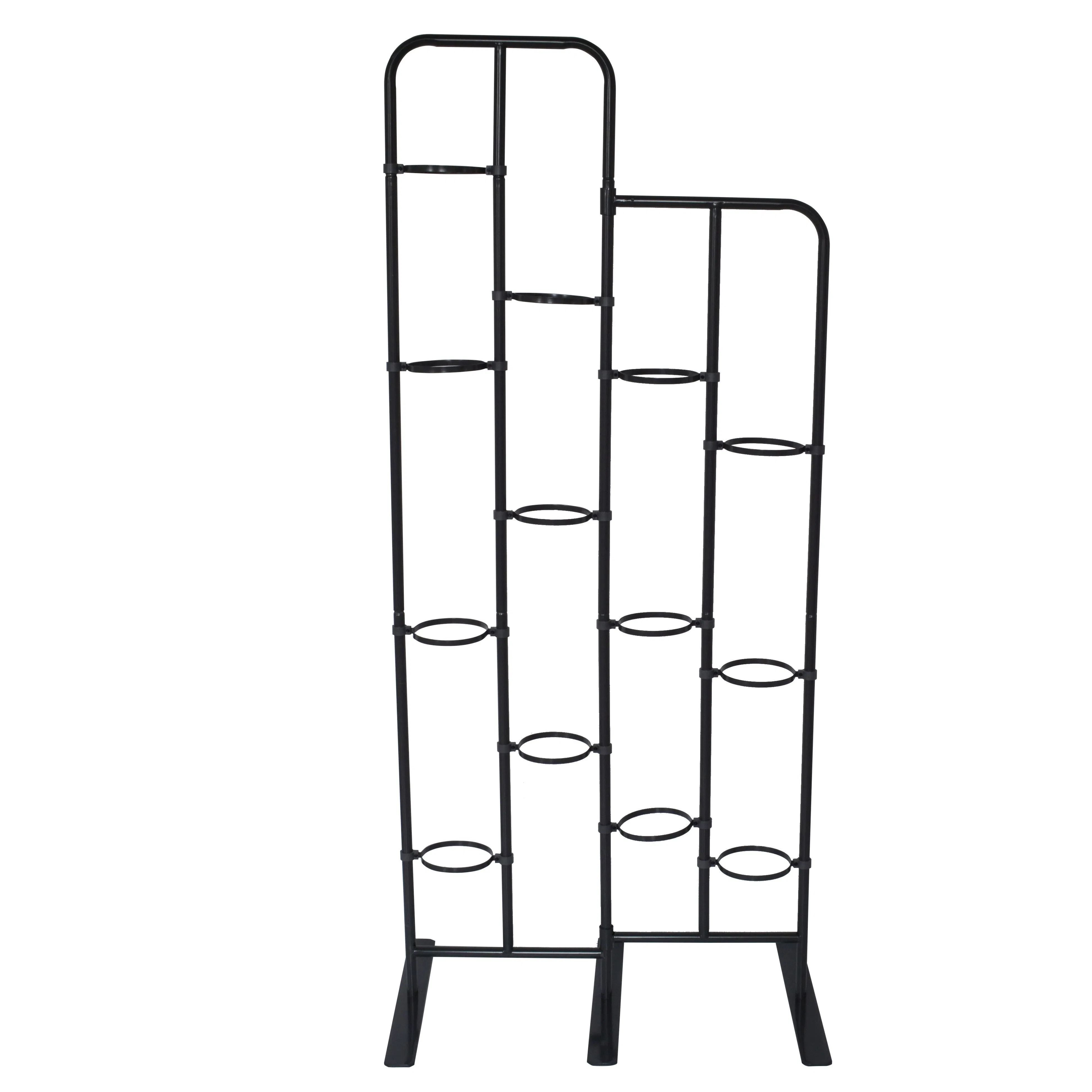 Modern Home Garden Decor Metal Outdoor Adjustable Plant Pot Rack