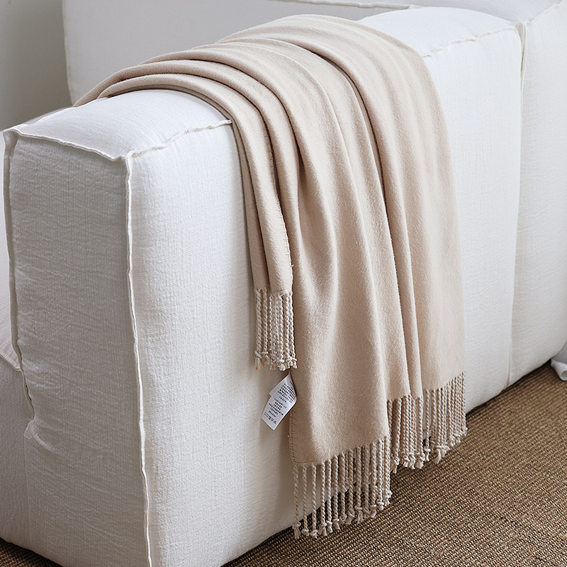 Теплый зимний плед с принтом, мягкий