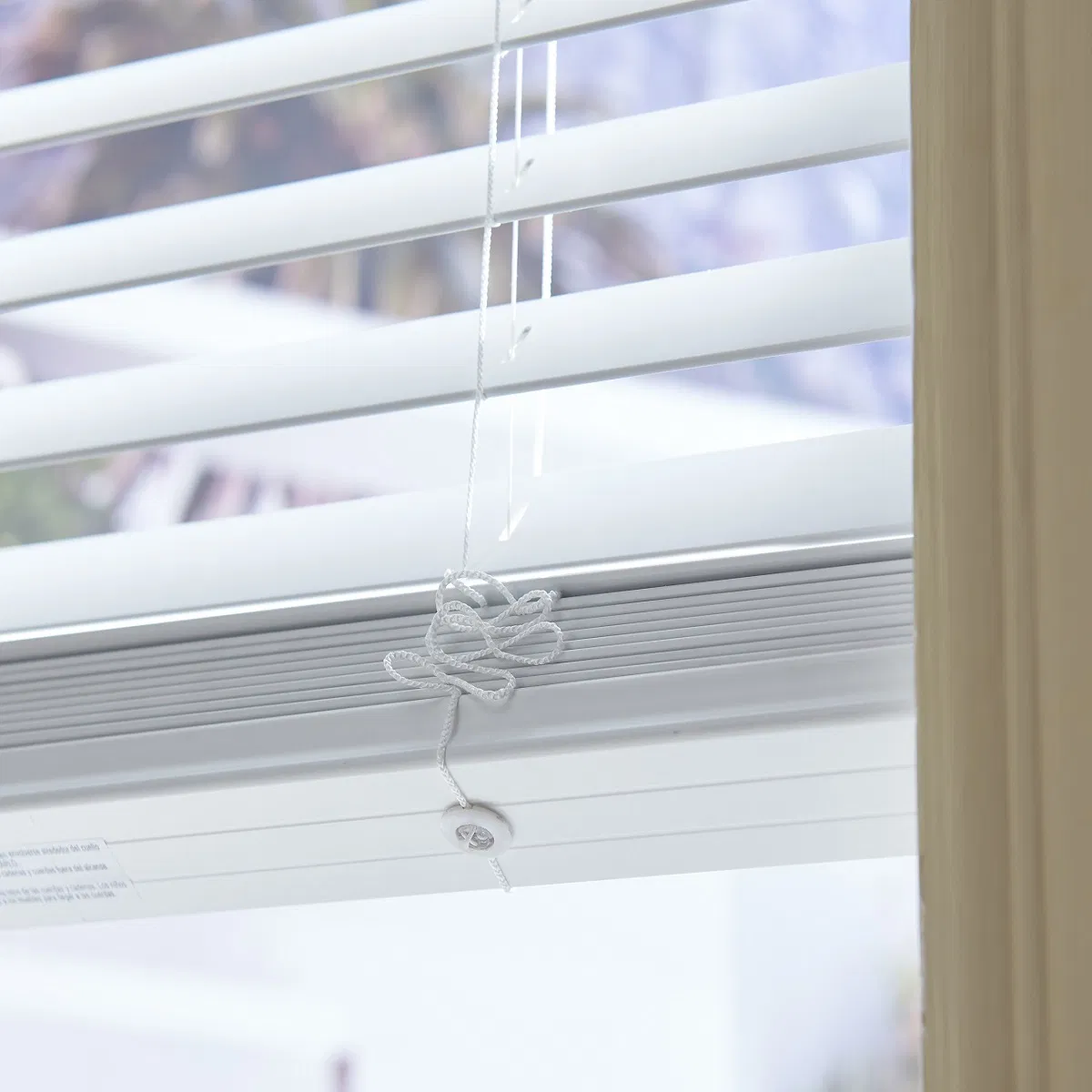 Cordless Blinds 2'' Slats for Home Decoration Building Materials Window Coverings Fauxwood Venetian Blinds 5cm Slats