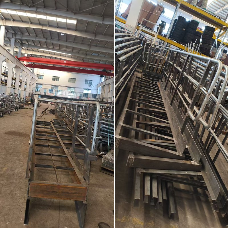 Hot-DIP Galvanized Heavy-Duty Steel Stairs for Industrial Applications