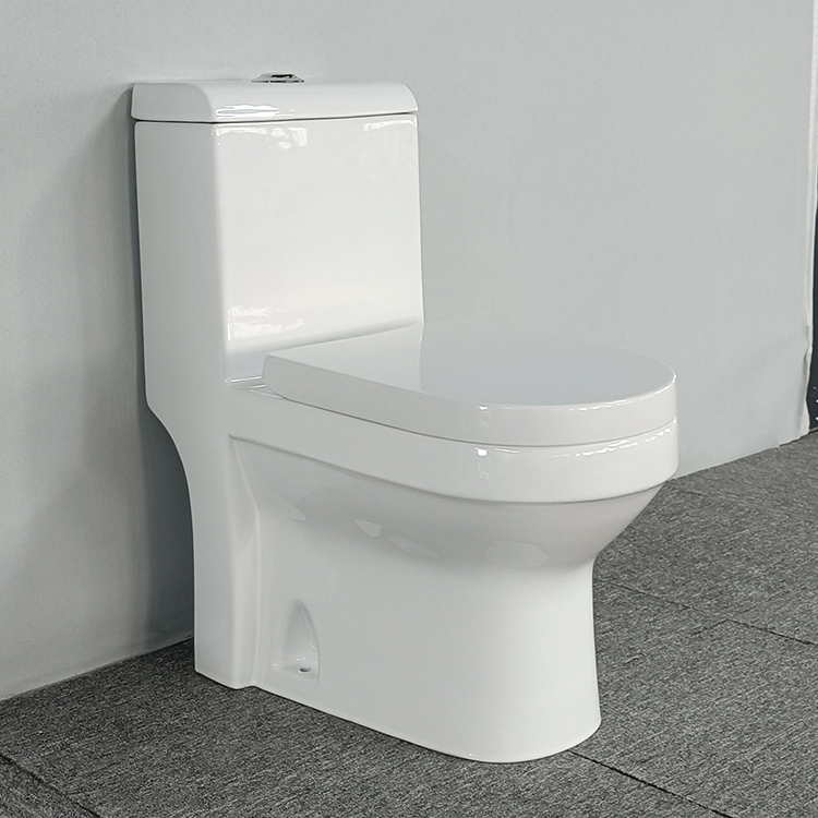 Middle East Sabe Arab Hot Sale CE Certificated Rimless One-Piece Dual Flush Toilet