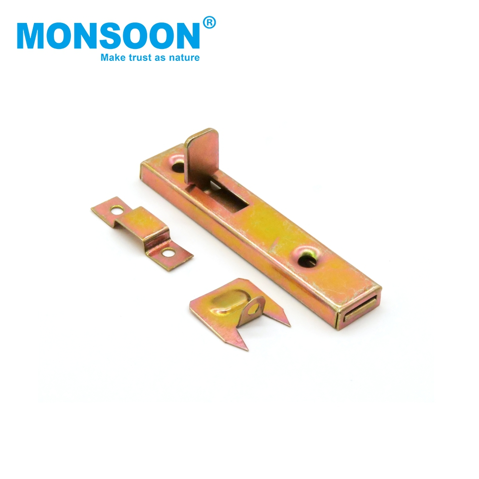 Commercial High Bearing Capacity Hardware Fitting Insert Door Slide Closing Lock Latch Concealed Capacity Safety Push Pull Door Lock Bolt