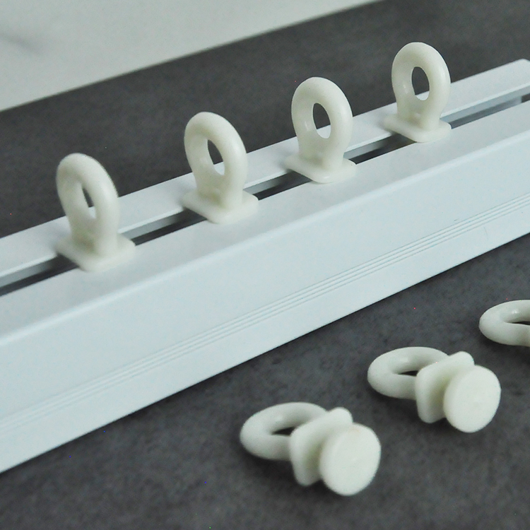 Manufacture Modern High Quality Sliding Wave Curtain Track Accessories Hook