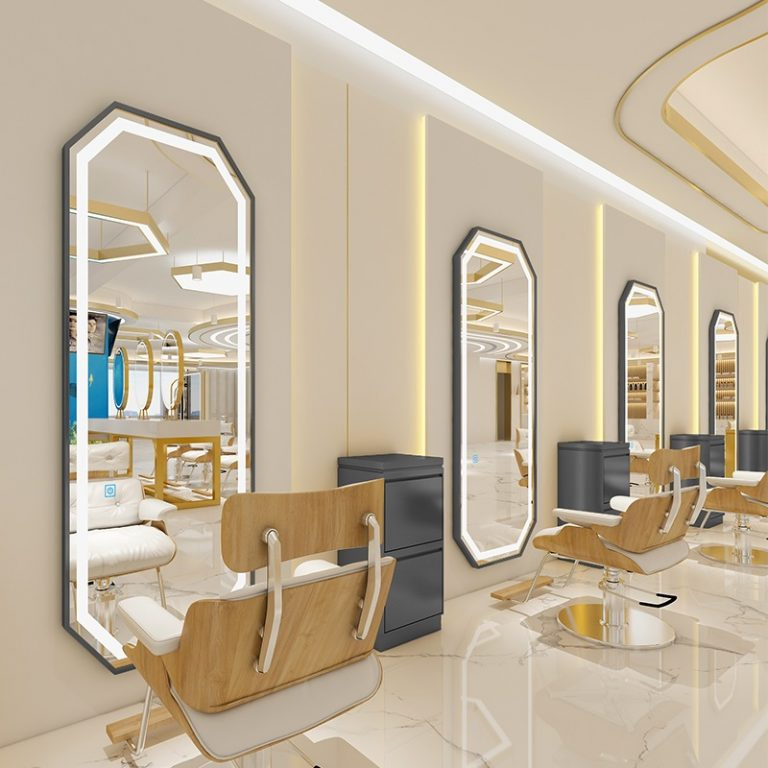 Sinoy Hair Salon Mirror for Decoration in Customer Size