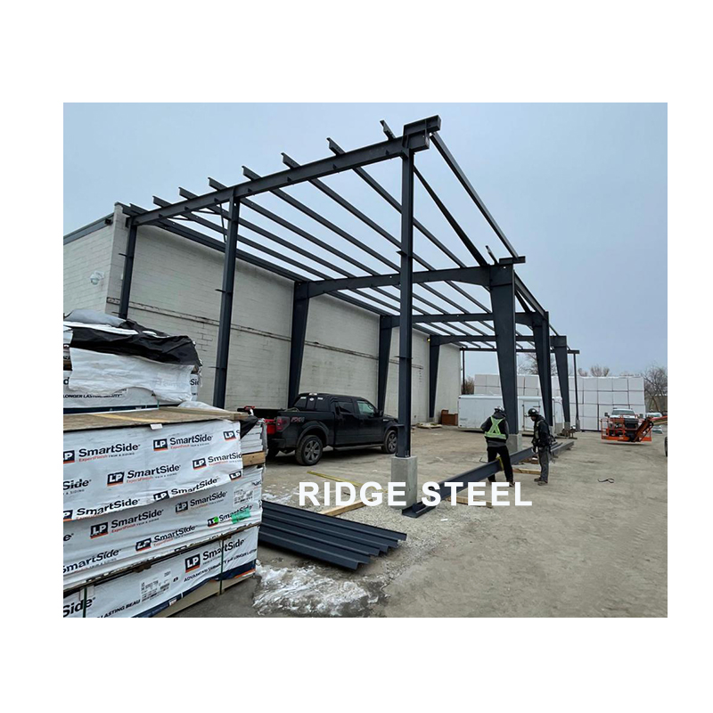 China African Project Build Prefabricated Steel Structure Building Shed Workshop