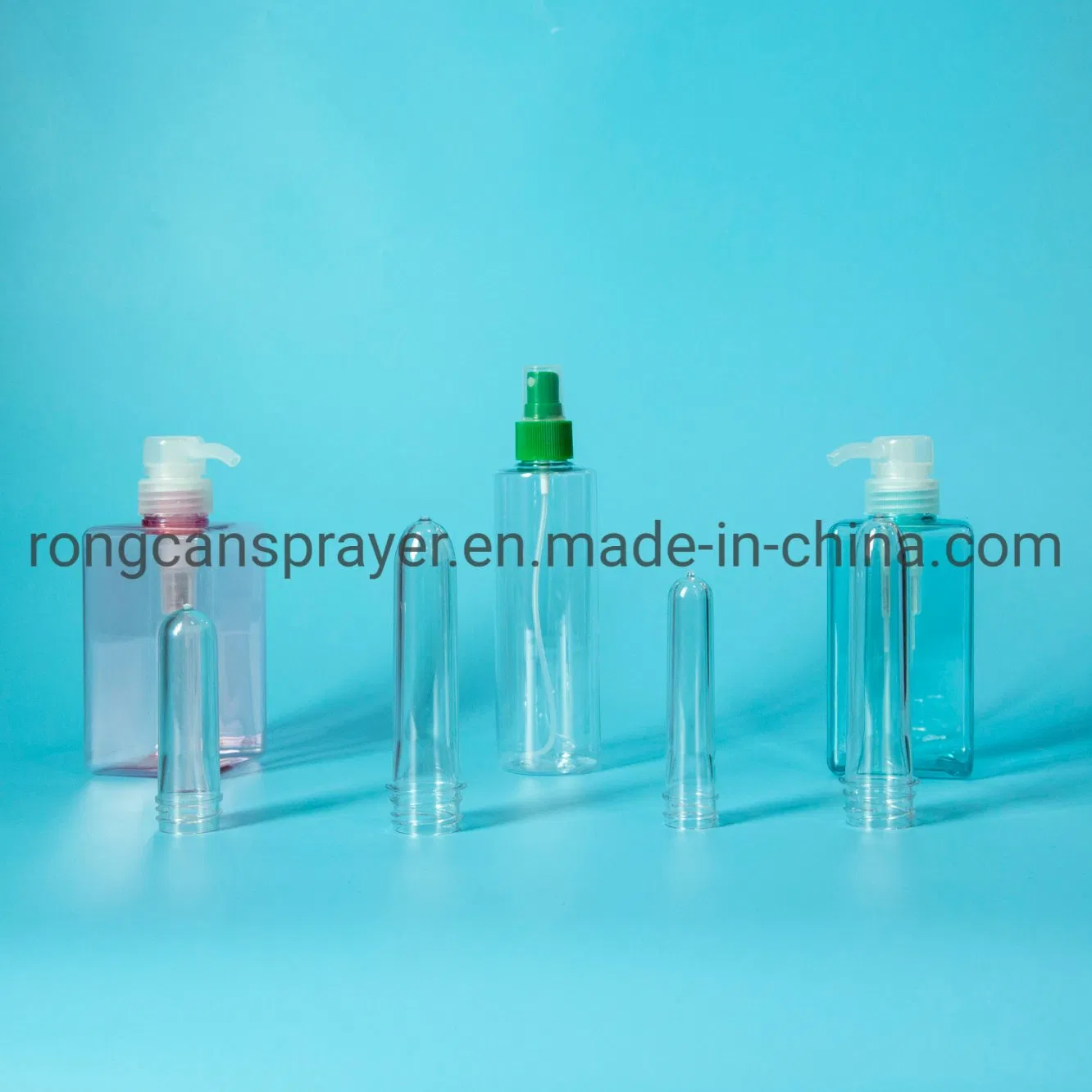 Fast Shipment New Design Plastic Pet Preform and Cap Wine Neck Fridge Water Bottle Customised Colour 32mm Neck Opaque Solid Colour