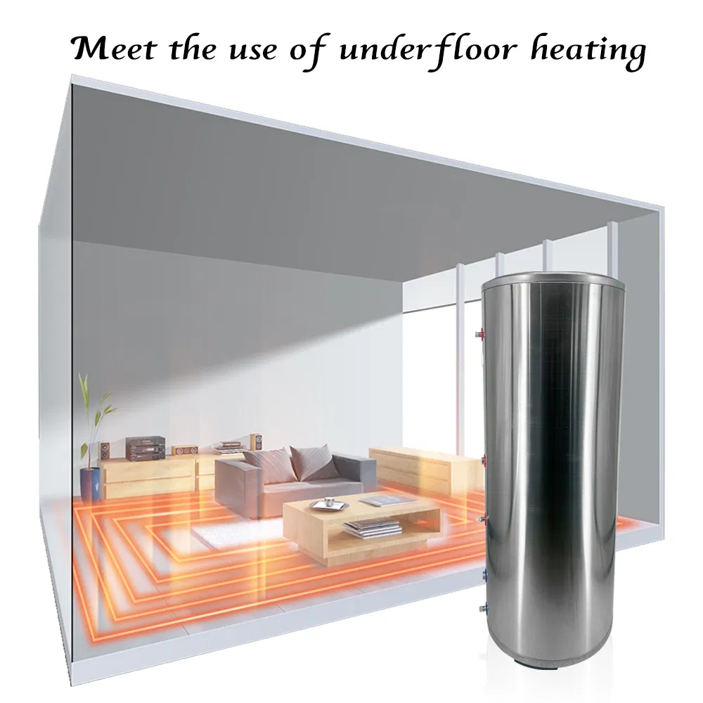 Буферная емкость Dimei 300 л для теплового насоса, нержавеющая сталь