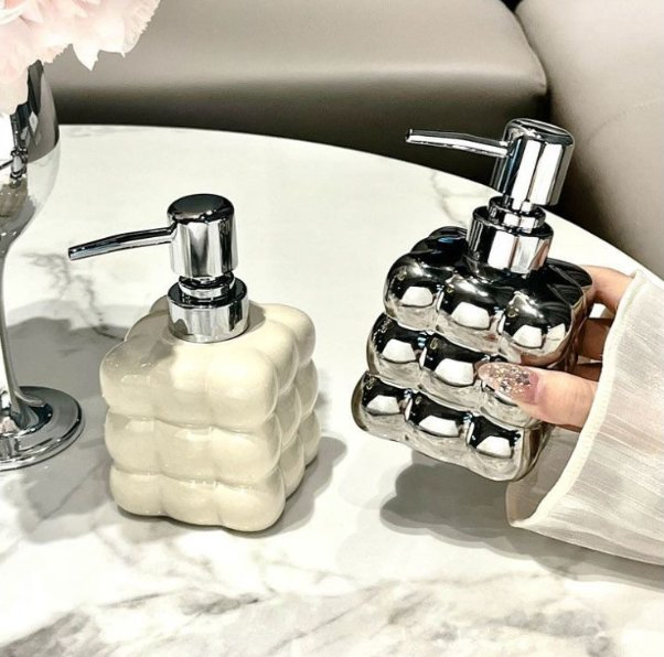 Bathroom Soap Dispenser, Press Pump Lotion Bottle, Shower Body Wash Dispenser
