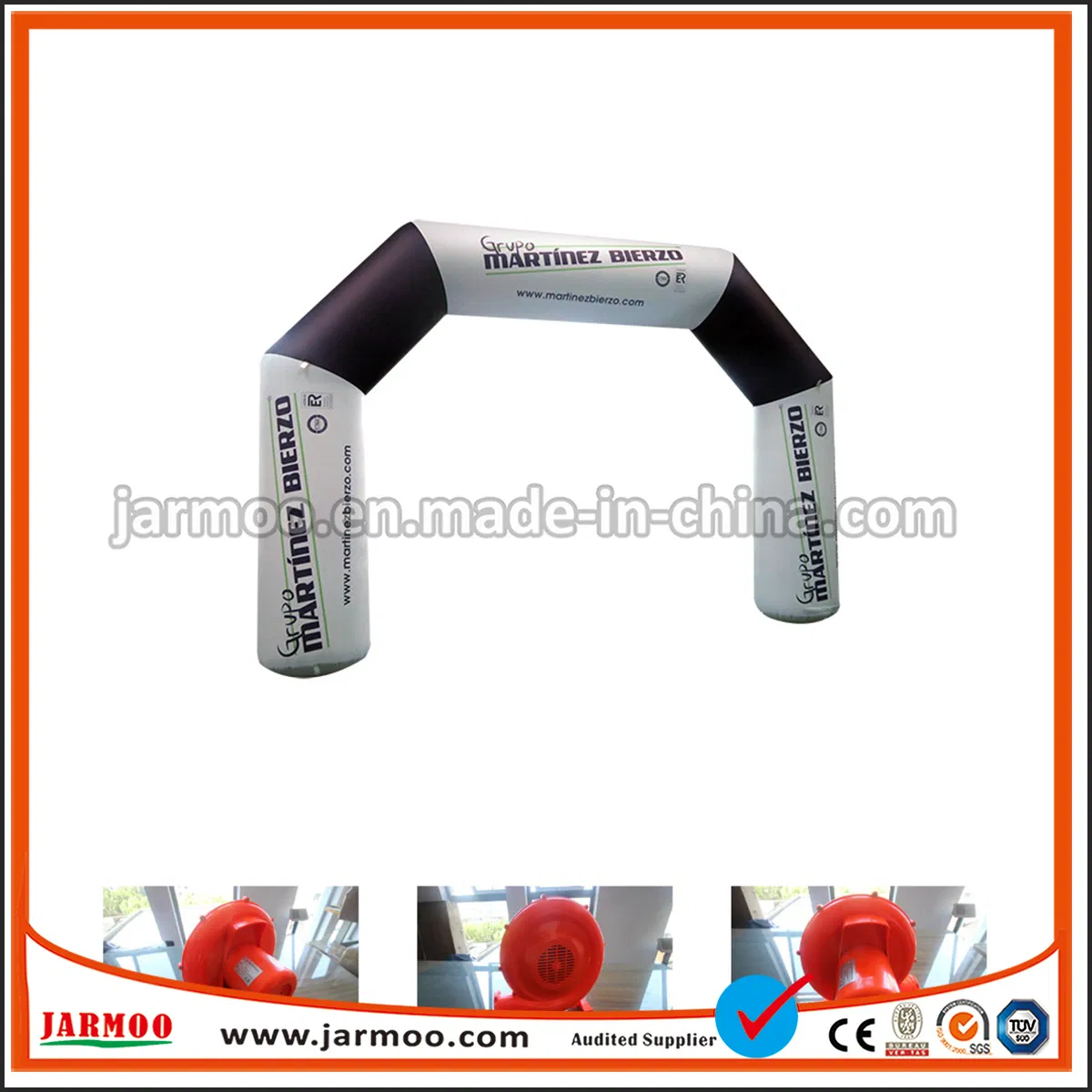 Promotion High Quality Custom Logo Printed Entrance Inflatable Arch