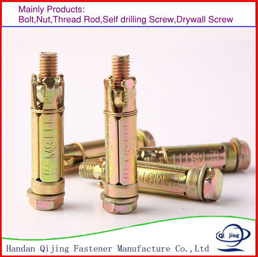 Анкерный болт клиновой Yzp для бетона, 3-4 шт.