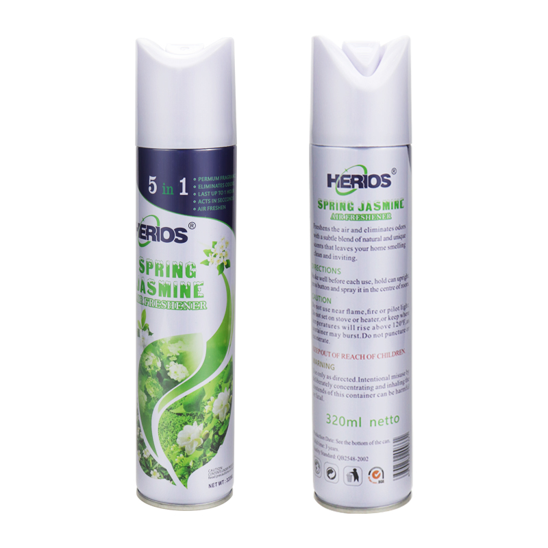Different Perfume 320ml Herios Aerosol Air Freshener Spray Fresh Air Spray