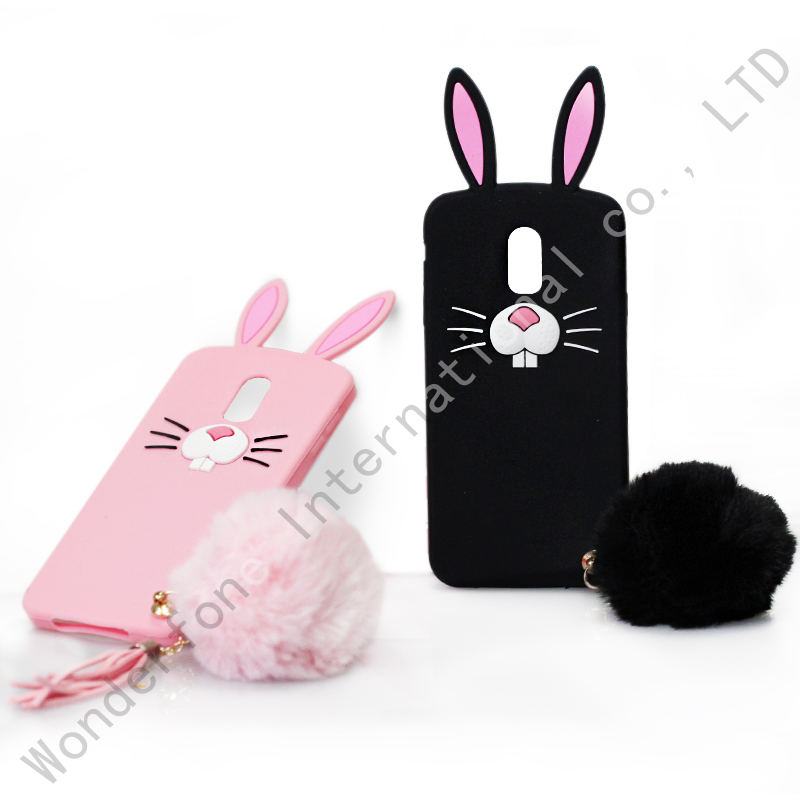 Puffer Ball Soft Slim Silicone Case for Samsung J4 J6 2018