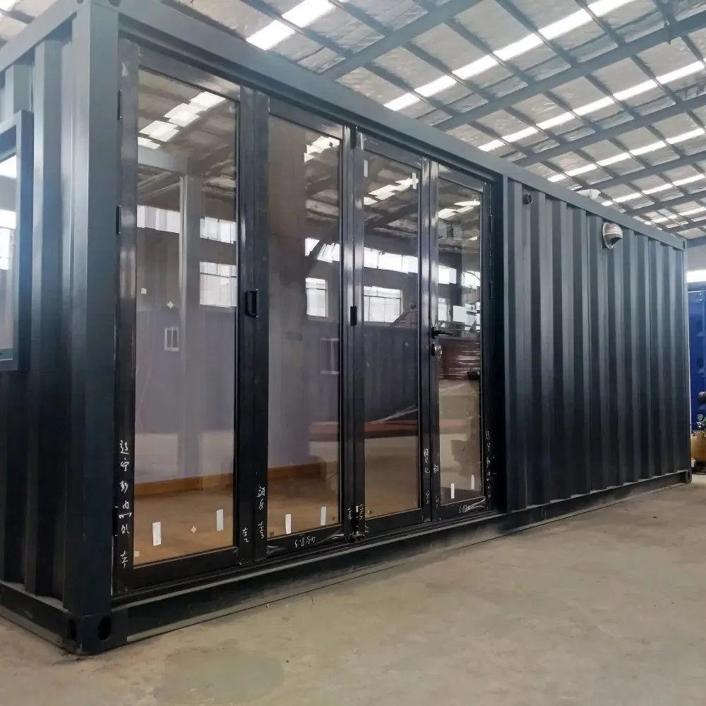 One Stop 20FT Ready Cabin Prefabricated Modern Villa Shipping Life Modern Glass Modular Kitchen Bathroom Affordable Container House