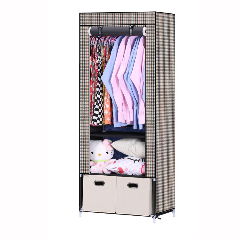 Cheap Modern Simple Wardrobe Household Assembly Wardrobe