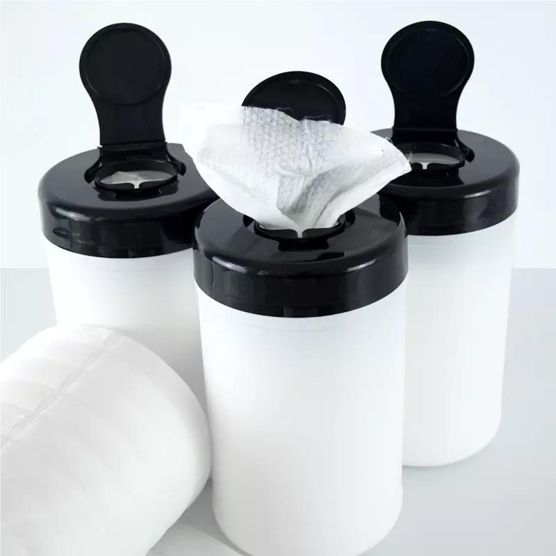 Premium Nonwoven Viscose Cleaning Wipes Roll for Canisters